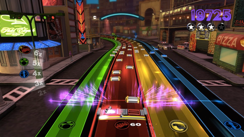 Illustration for article titled Harmonix's Newest Rock Band Ditches Plastic Instruments Without Ditching Fun